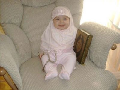 normal baby muslimah
